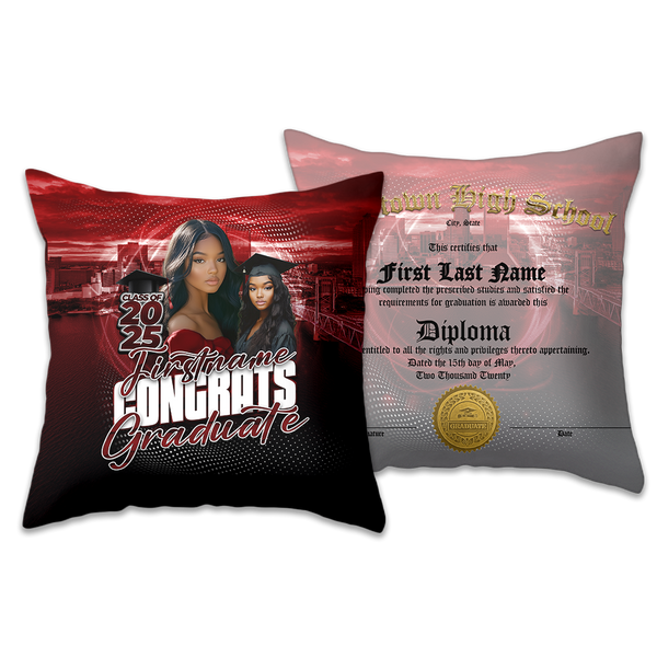 Graduation Pillow Cover