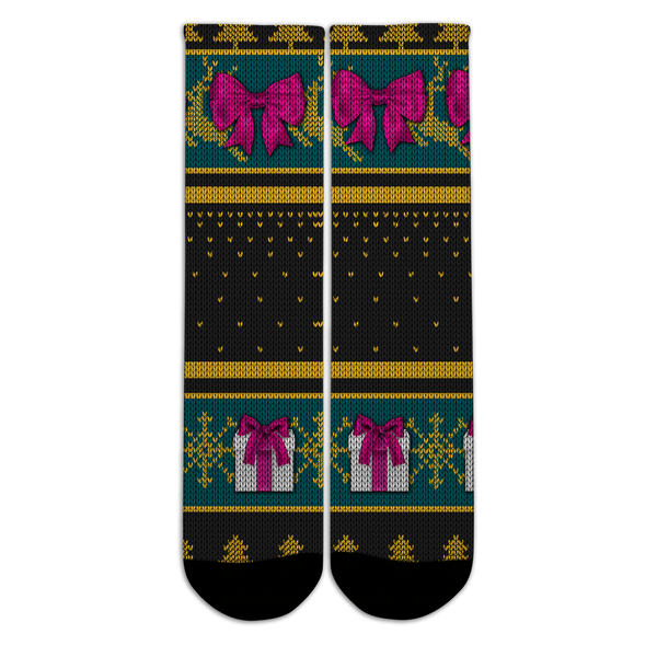 Ugly Christmas Sweater Socks