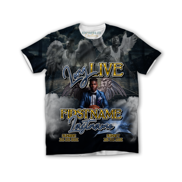 Custom All-Over Premium Digital Print T-Shirt