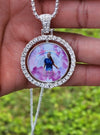 Circle Pendent Photo Necklace - exPress it! Creations