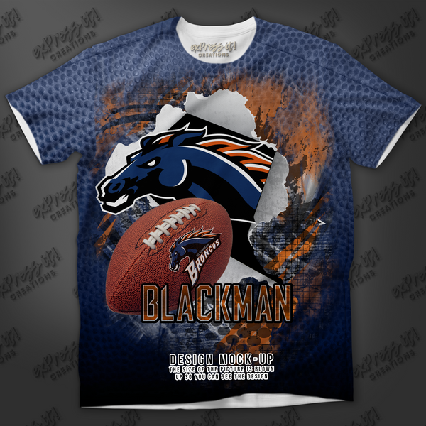 Custom All-Over Premium Digital Print T-Shirt