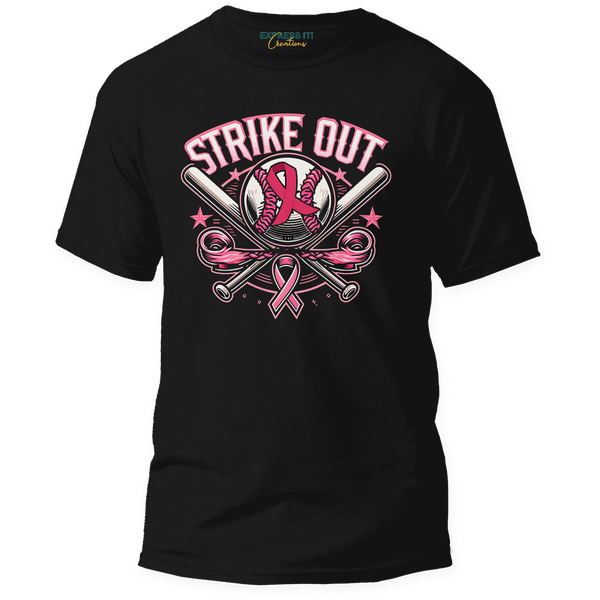 Awareness - Breast Cancer - Strike Out Tee