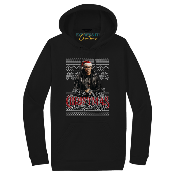 Cancel Christmas Hoodie - Knit Background