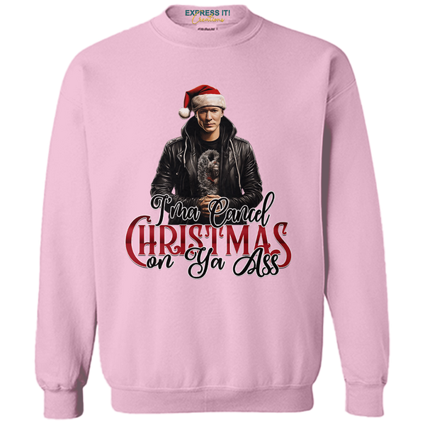 Cancel Christmas Pink Limited Edition Crewneck🩷