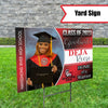 Half Circle Graduation Yard Sign