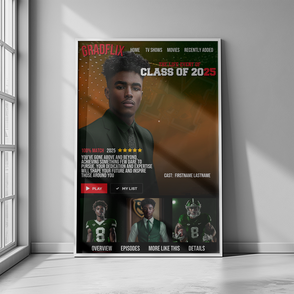 GRADFLIX Poster Print