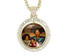 Circle Pendent Photo Necklace - exPress it! Creations