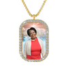 PMM Rhinestone Dog Tag