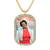 PMM Rhinestone Dog Tag