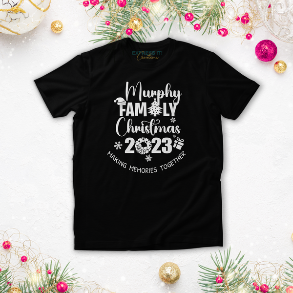 Personalized Family Christmas Shirt