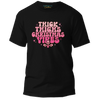 Pink Thick Thighs Christmas Vibes Tee
