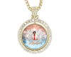 PMM Rotating Circle Pendent Necklace