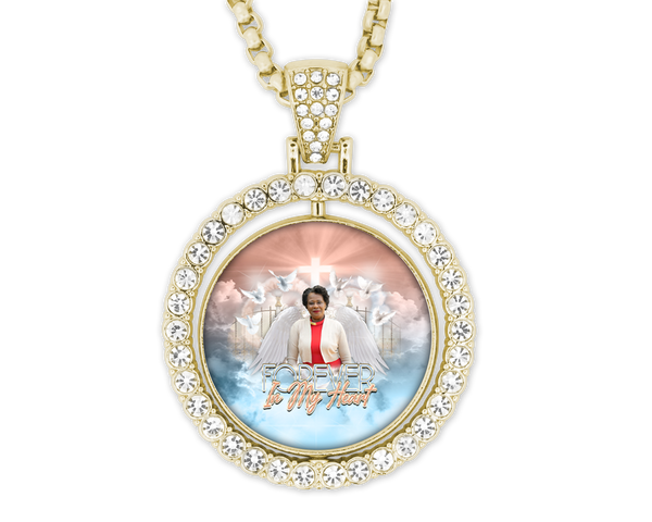 PMM Rotating Circle Pendent Necklace
