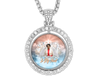 PMM Rotating Circle Pendent Necklace