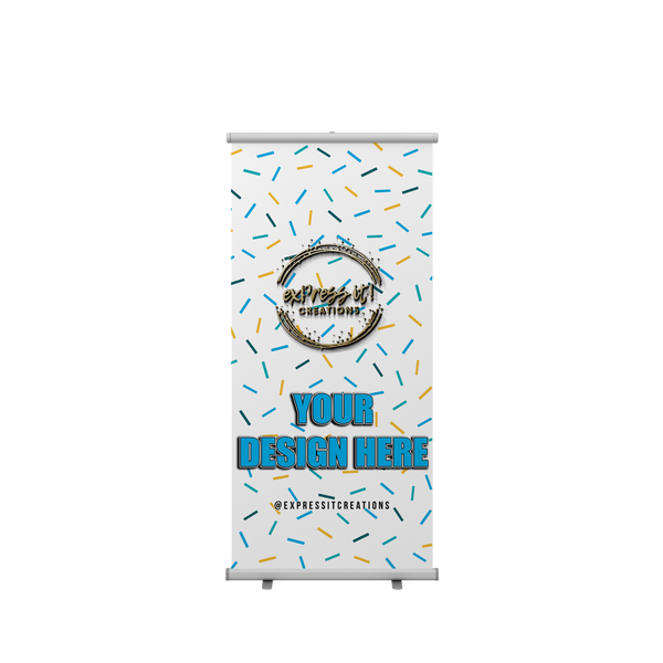 Custom Retractable Banner - Digital or Ship - exPress it! Creations
