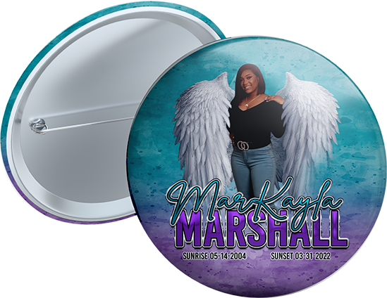 Memorial Button (Set of 10) - exPress it! Creations