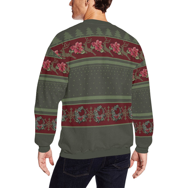 Have A Holly Dolly Christmas All Over Print Crewneck Sweatshirt