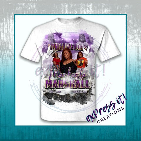 LLL Center Print Shirt - exPress it! Creations