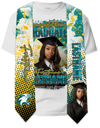Graduation Premium Adult Center Print Shirt and Stole Combo - exPress it! Creations