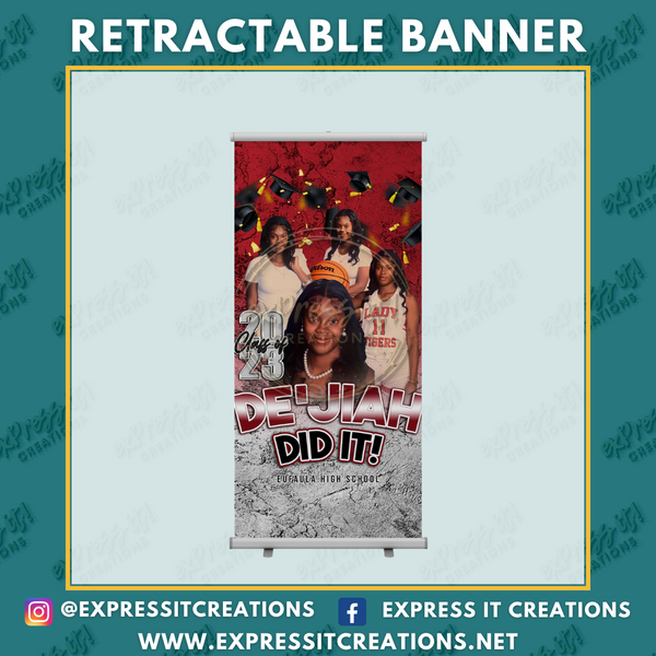 Custom Retractable Banner - Digital or Ship - exPress it! Creations