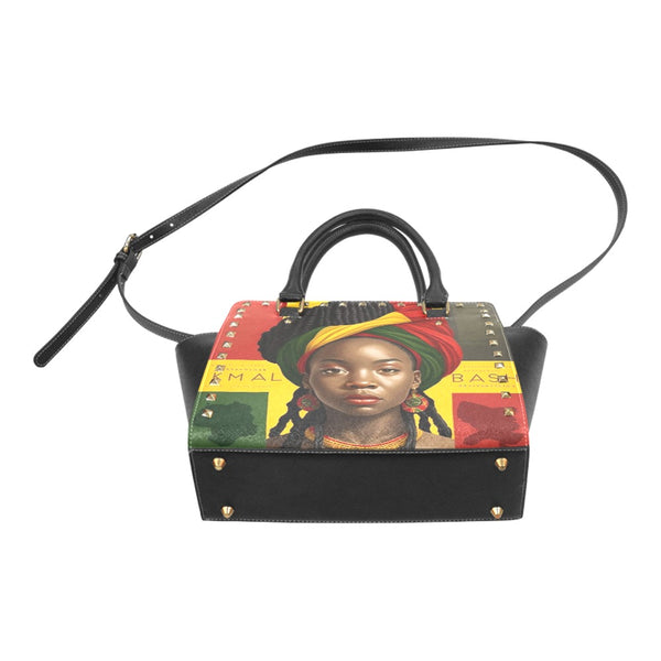 African Rivet Bag Rivet Shoulder Handbag