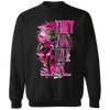 PinkOut Not Like Us Football Sweatshirt