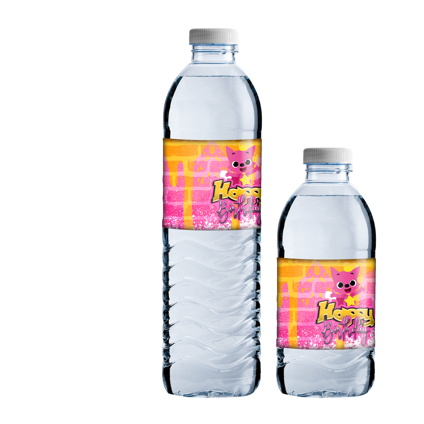 Peppa Pig Water Bottle Labels 