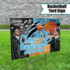 Basketball Graduation Yard Sign