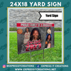 Film Strip Graduation Yard Sign