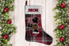 HoHoHo Football Stocking