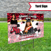 Roses Graduation Yard Sign