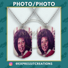 Dog Tag Necklace with Pictures - Add your photos - exPress it! Creations